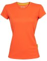 Dames Sportshirt  CONA SPORTS Evolution Tech Tee Oranje